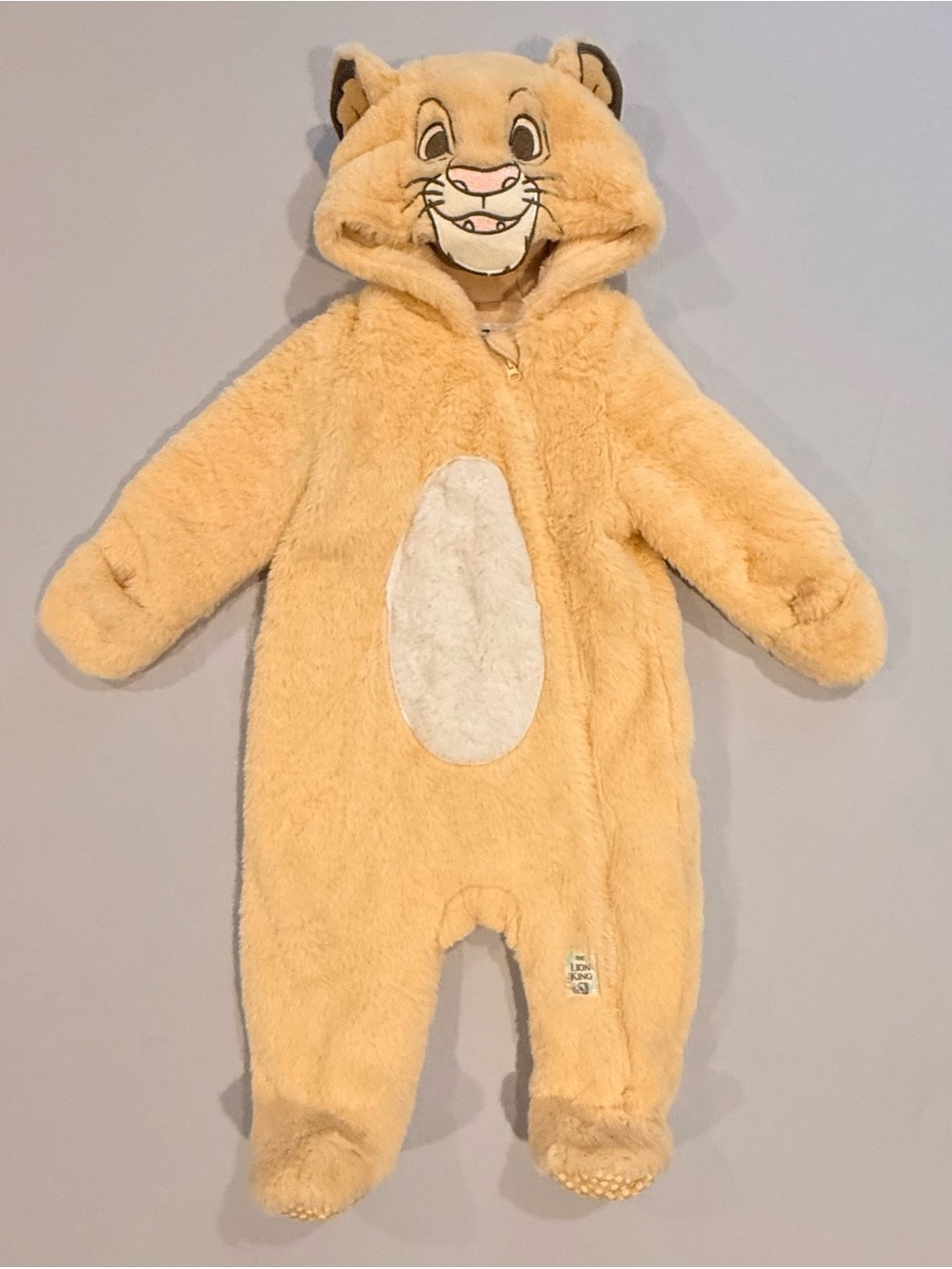 New Disney Baby Simba Halloween Costume Boys 9-12M Girls The Lion King Bunting